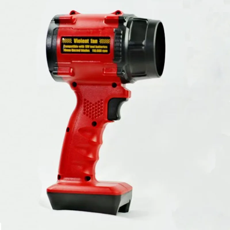 Para Milwaukee, batería de 18V, ventilador violento de alta potencia, soplador de aire sin escobillas, ventilador Turbo, ventilador de chorro de plumero de hojas de velocidad ajustable
