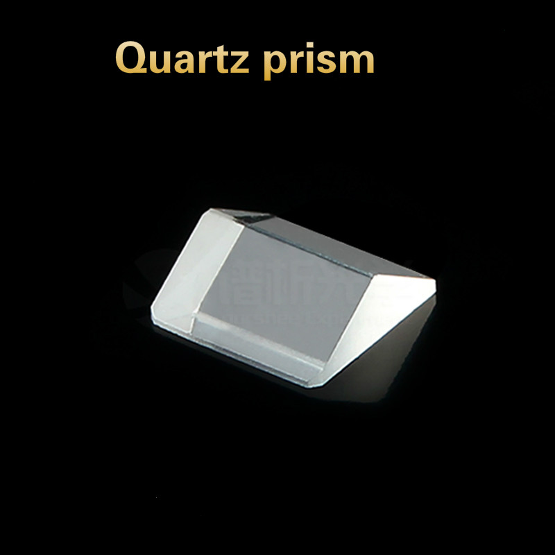 Spectrale Optics Quartz Prism Spot Gelijkbenige Stompe Driehoek Materiaal Uv Dichroic Glas