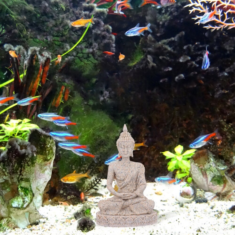 Fish Tank Ornament Statue Unique Aquarium Landscape Decor Accessory