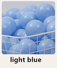 8cm Many Colors 30pcs/lot Optional Eco-Friendly Big Balls Safe Soft Ocean Ball Funny Baby Toy Kid Water Pool Ocean Ball Pits: light blue