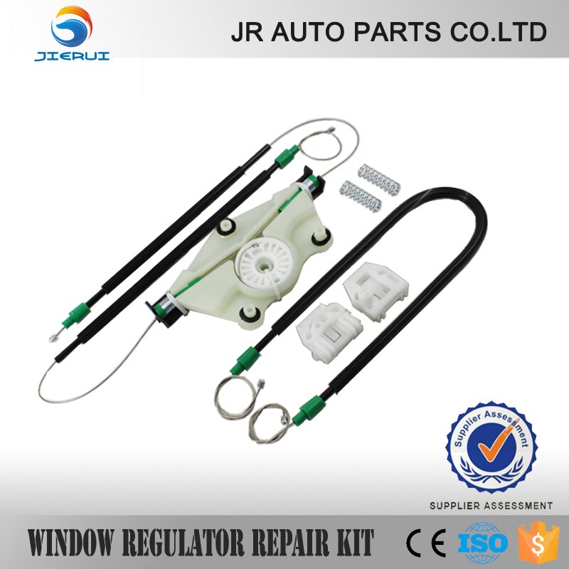 Jierui Voor Vw Beetle Venster Regulator Reparatie Kit Linksvoor Kabel Clips Set, ISO9001