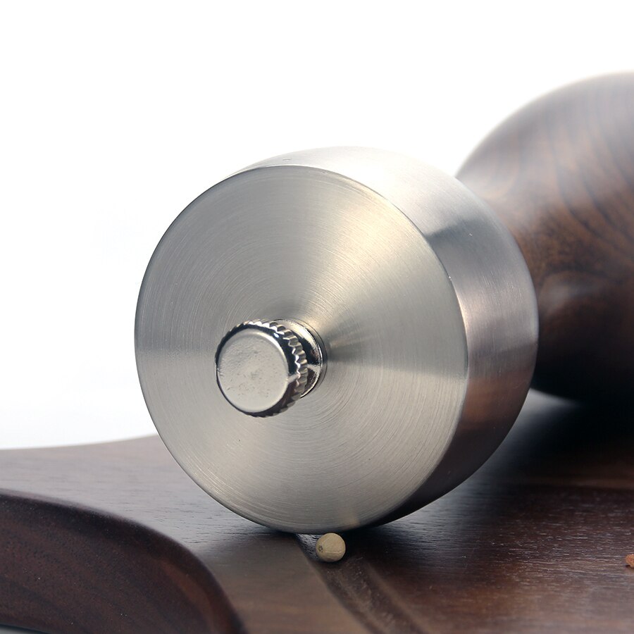 Molinos de madera para Molinillo de sal y pimienta, molinos de madera, mecanismo de precisión Gourmet y sal marina de primera y granos de pimienta, accesorios de cocina