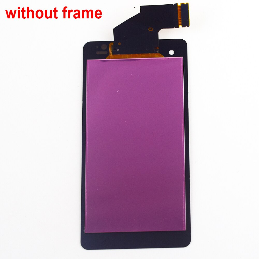 Schwarz Für Sony Xperia V LT25 LT25i LCD Display Screen Panel Modul + Touchscreen Digitizer Sensor Panel Glas Montage rahmen