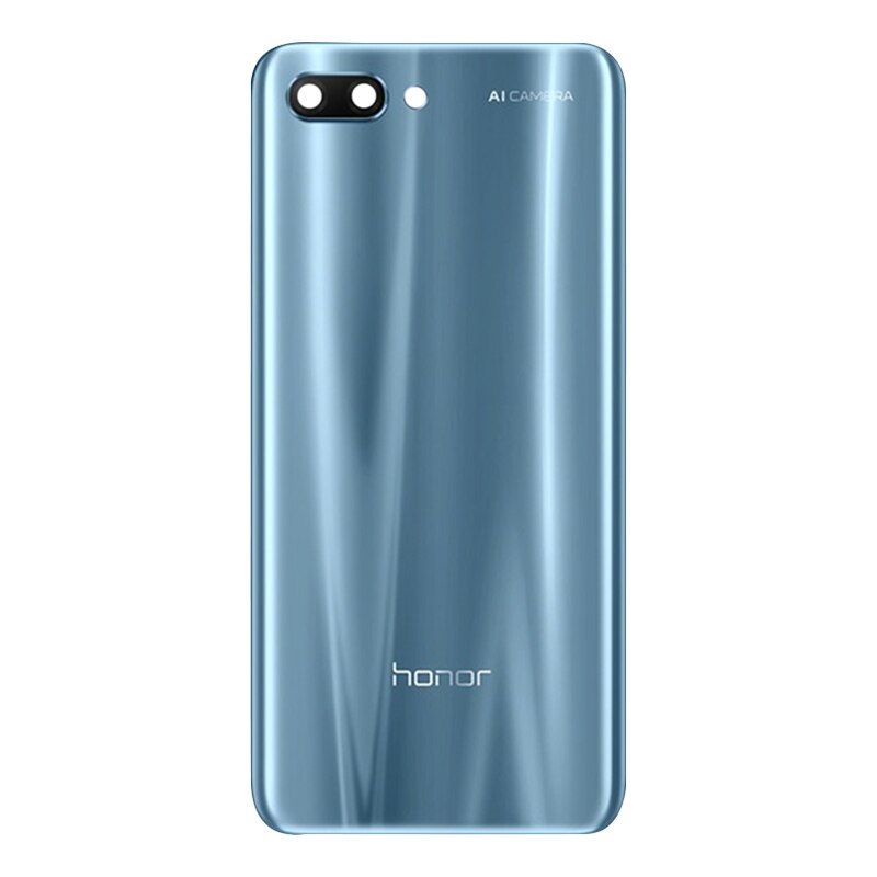 Copertura posteriore per Honor 10 Posteriore della Batteria Posteriore dell'alloggiamento Della Copertura Posteriore del Portello Della Cassa per Huawei Honor 10 Coperchio Della Batteria con La Macchina Fotografica lente: Honor 10 grigio