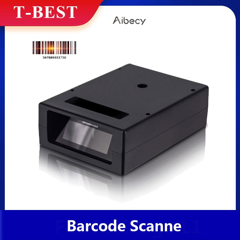 Aibecy Mini Ingebed Barcode Scanner Self-Inductie Eendimensionale (1D) Bar Code Reader Module Scanner Usb Aansluiting