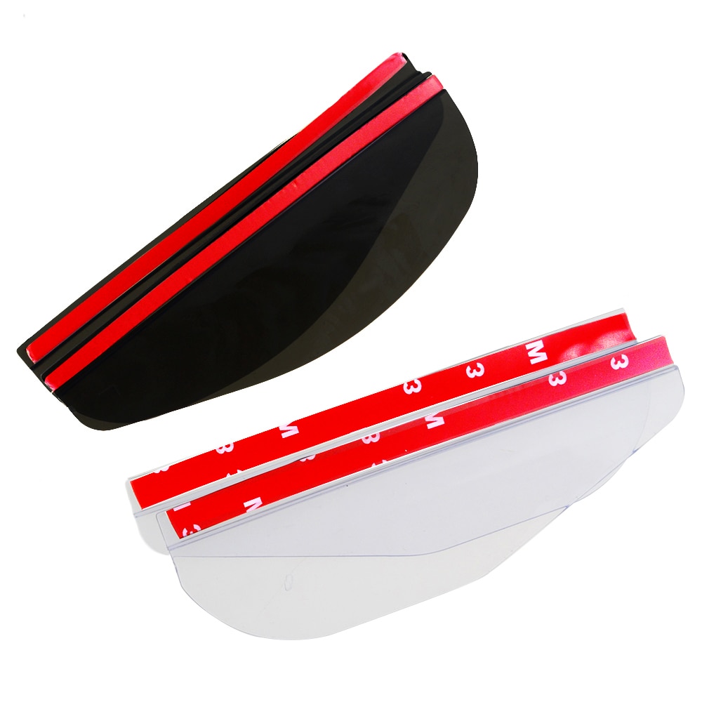 Accessoires de rétroviseur de voiture en PVC Flexible, 2 pièces/lot, pare-pluie, lames imperméables, couverture de sourcils