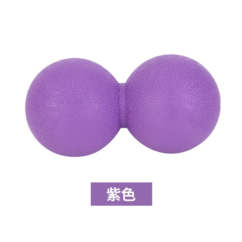 TPE Mold Plastics Massage Ball Massage Ball Hockey Peanut Balls Pair Manufacturers Direct Selling: Pair of Purple