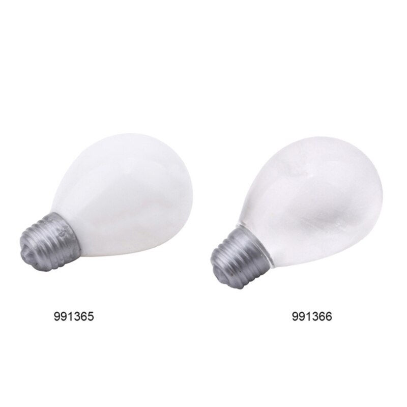 Light Bulb Squeeze Ball Magic Vent Toys Stress Reliever Toy Squish Ball Light Bulb Lamp Splat Ball Novelty Funny Squishies