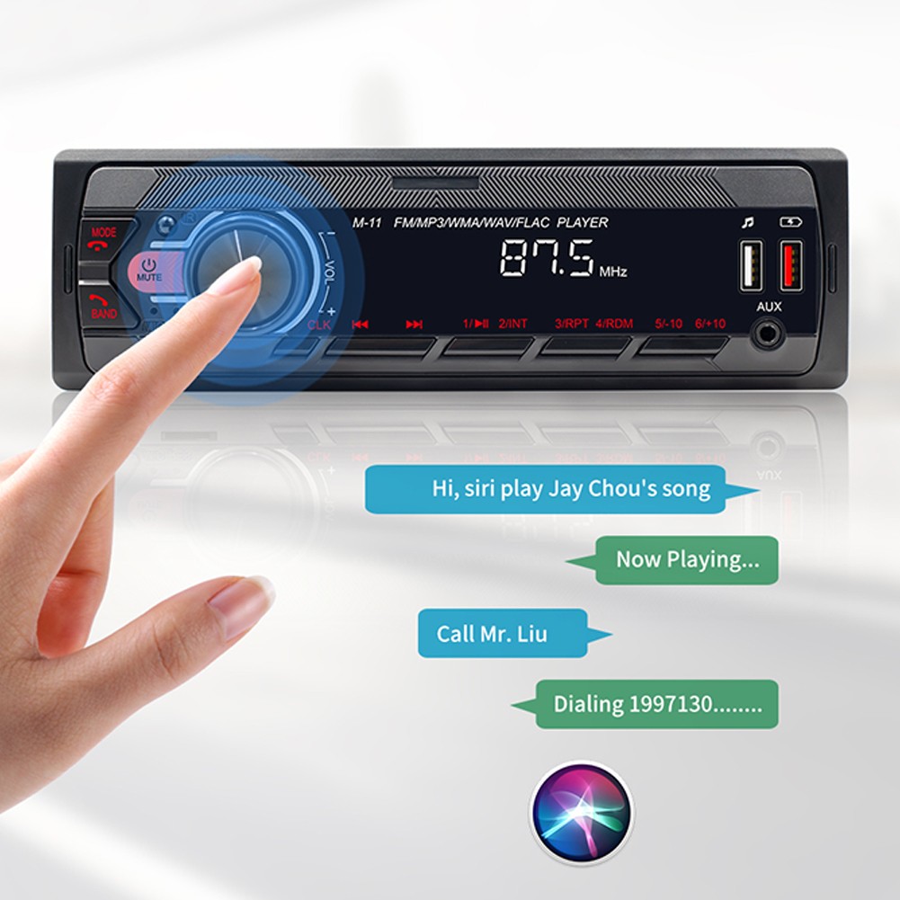 Car Stereo Bluetooth Car Radio 1din Autoradio Car Mp3 Player Audio Stereo Bluetooth Usb TF Aux Player FM In-Dash Head Unit