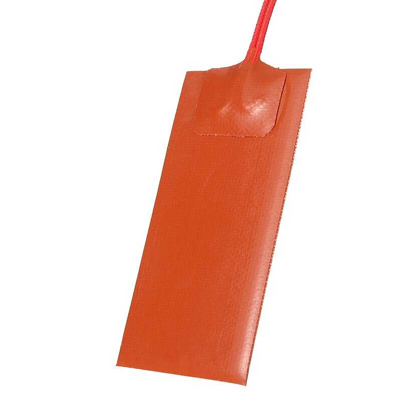 1pc grzałka silikonowa Podkładka 12V 15W ogrzewanie stała temperatura płyta panelu 50x100mm na artykuły domowe