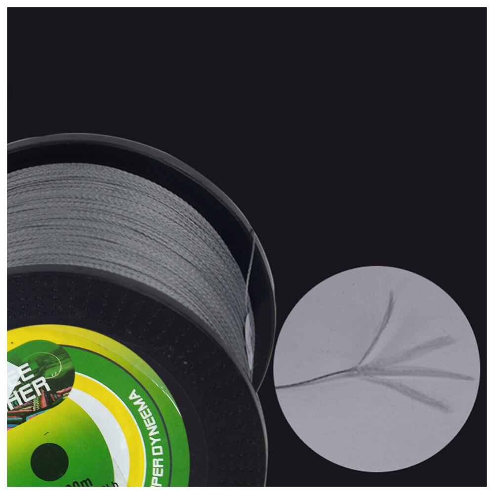 FreeFisher Green 2000M PE Braid Fishing Line 20LB 30LB 40LB 50LB Braided Wire 4 Strands Smooth Floating Line