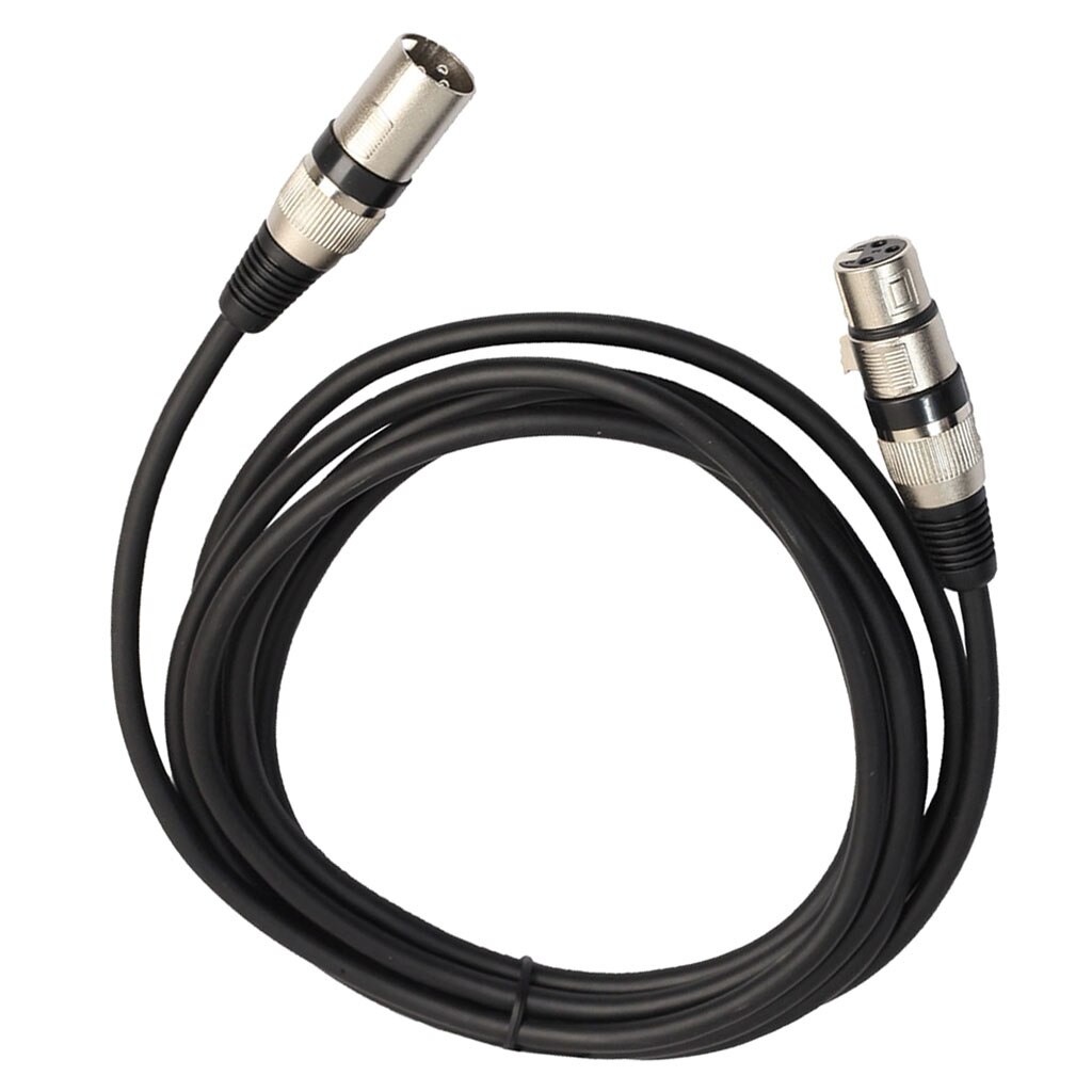 3 Pin DMX Signal Cable Wire XLR Male To Female Cable Snake Cord