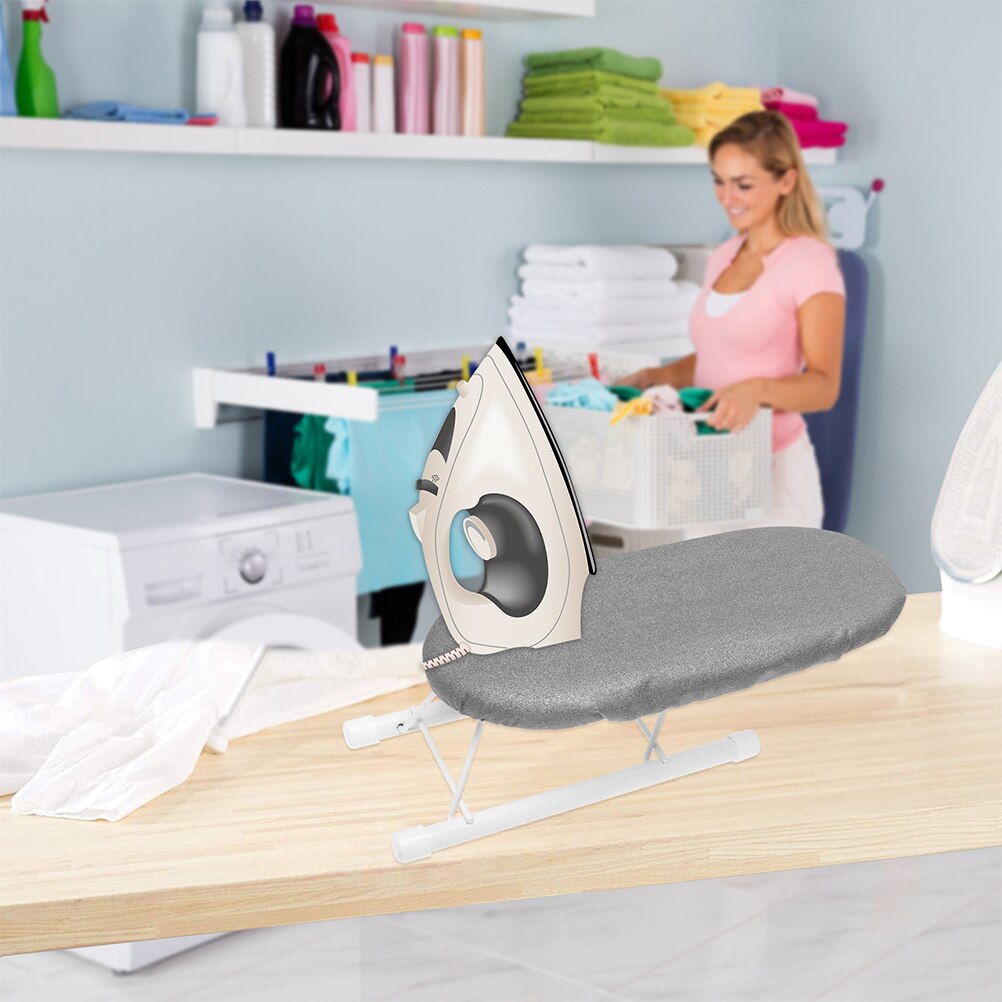 Mini planche à repasser Durable, tabouret utile pour les manches, ouverture des jambes