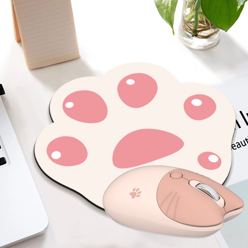 Mysz bezprzewodowa 2.4G Cute Pink Cartoon myszy dla Kid Girl prezent wyciszenie ergonomiczna mysz biurowa regulowana DPI Optical Mause na laptopa