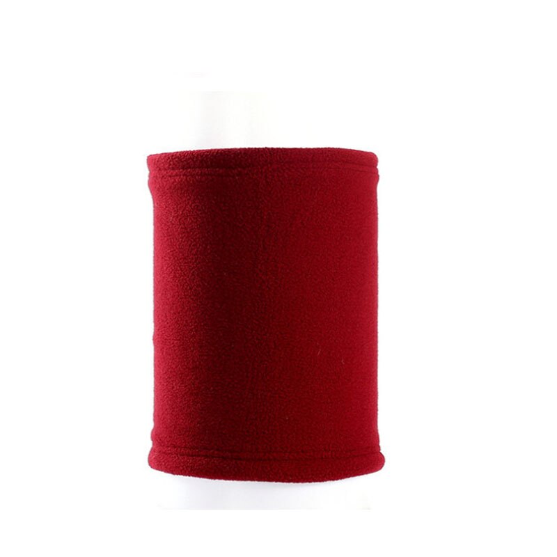 Gorro 3 en 1 Unisex para esquiar, Snood, bufanda térmica de lana para hombre y mujer, bufanda calentador de cuello, mascarilla, Bandana de invierno: Red