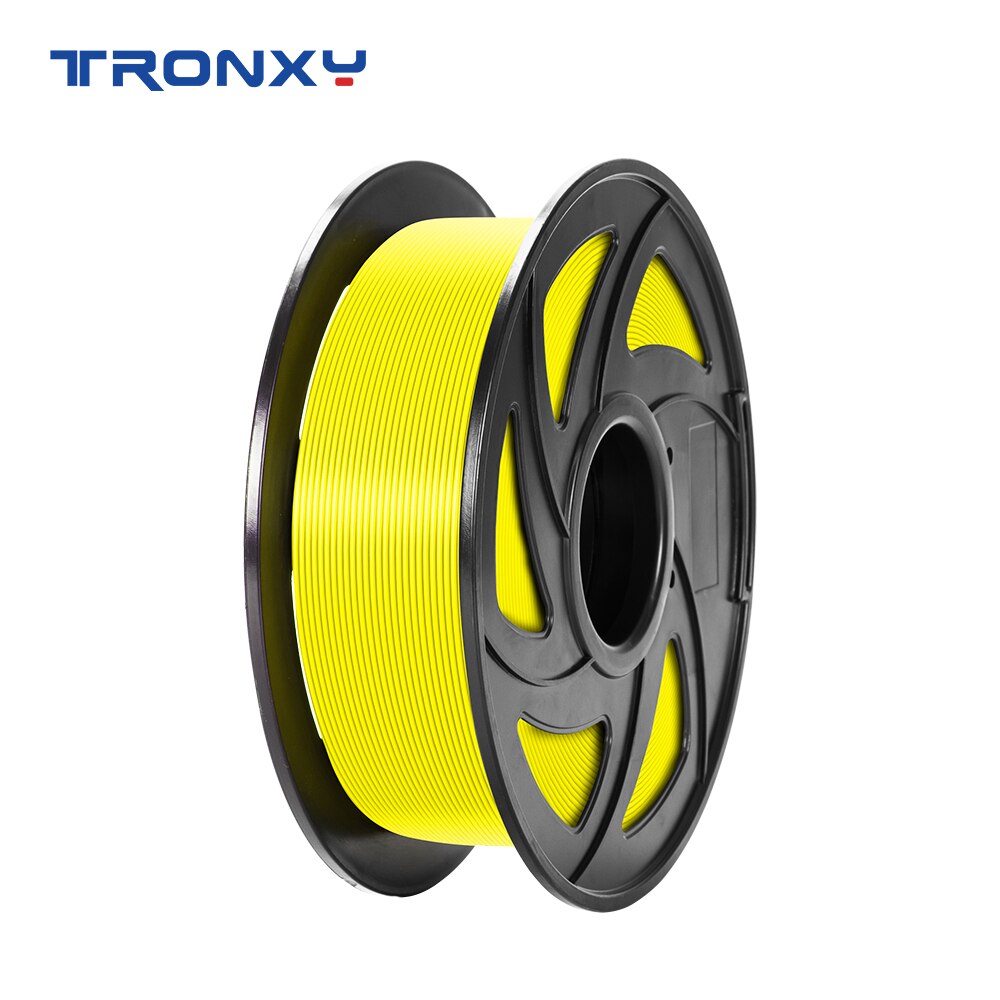 Tronxy 3D Printer 1kg 1.75mm PLA Filament Vacuum packaging Overseas Warehouses A variety of colors for1.75mm filament materials: 1KG Yellow