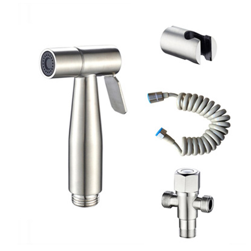 Antieke Geborsteld Goud Douche Kit Hand Held Bidet Sproeier Rvs Toilet Bidet Kraan Valve Jet Set Douche Hoofd Rose Goud