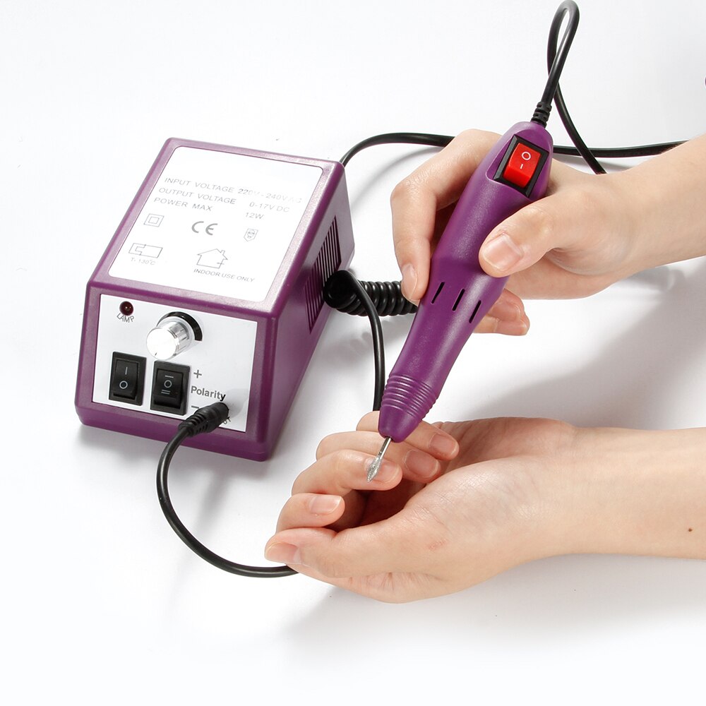 Perceuse à ongles électrique 20000, ensemble de mèches, Machine de manucure, Kit d'outils pour pédicure, lime à ongles électrique, Machine de polissage