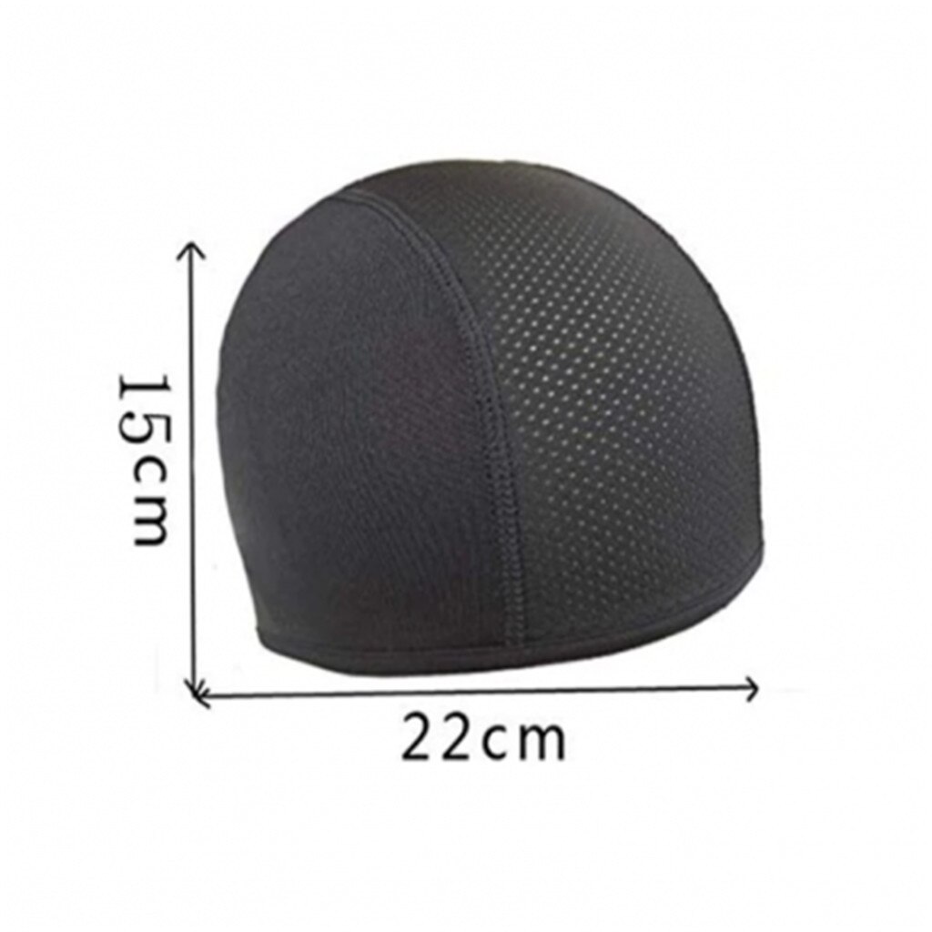 Motorfiets Cap Ik Zweettransporterend Cooling Schedel Cap Inner Liner Helm Beanie Dome Cap Zweetband