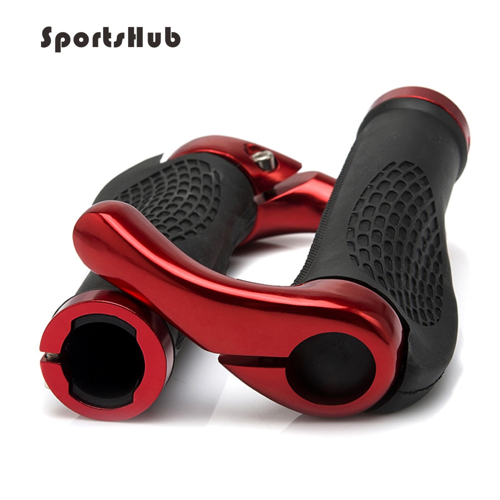 Sportshub Anti-Slip Afsluitbare Fiets Grips Voor Mtb Racefiets Stuur Fietsen Grip Fiets Aluminium + Rubber C0017