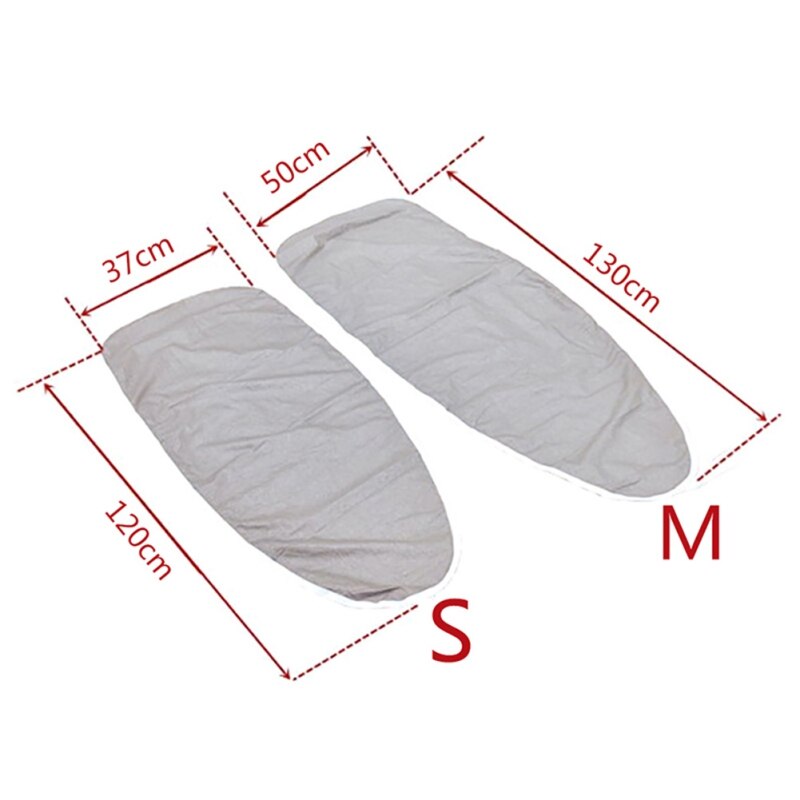 Home Silver Coated Ironing Board Cover Universal Double Layer Ironing Board Accessories High Temperature Resistance