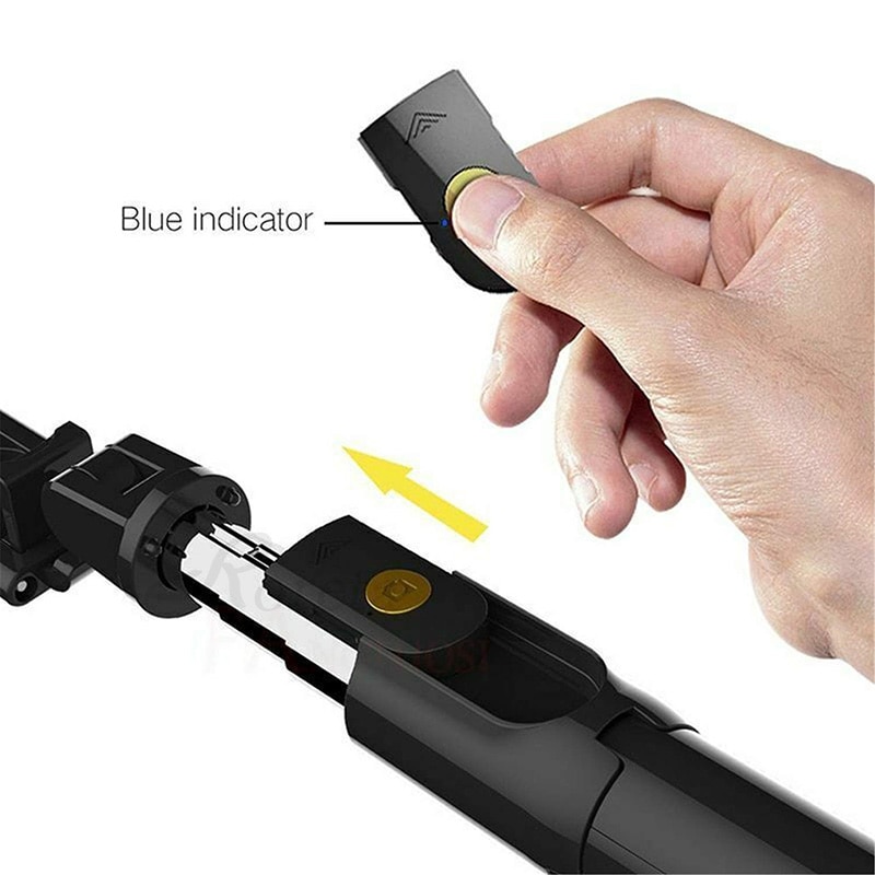 Roreta 3 In 1 Draadloze Bluetooth Selfie Stok Mini Statief Uitschuifbare Monopod Universele Pau De Palo Voor Iphone X 8 7 6S Samsung