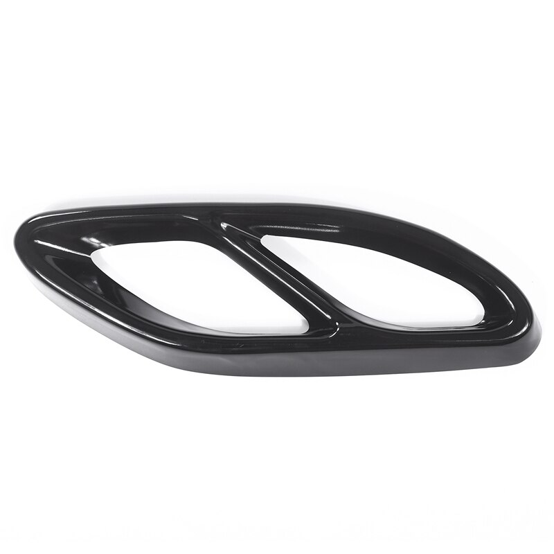 para Mercedes Benz GLC A B C EClass W205 Coupe W213 W176 W246 -17, accesorio de coche, AMG, cubierta de escape, embellecedor de acero 304 (