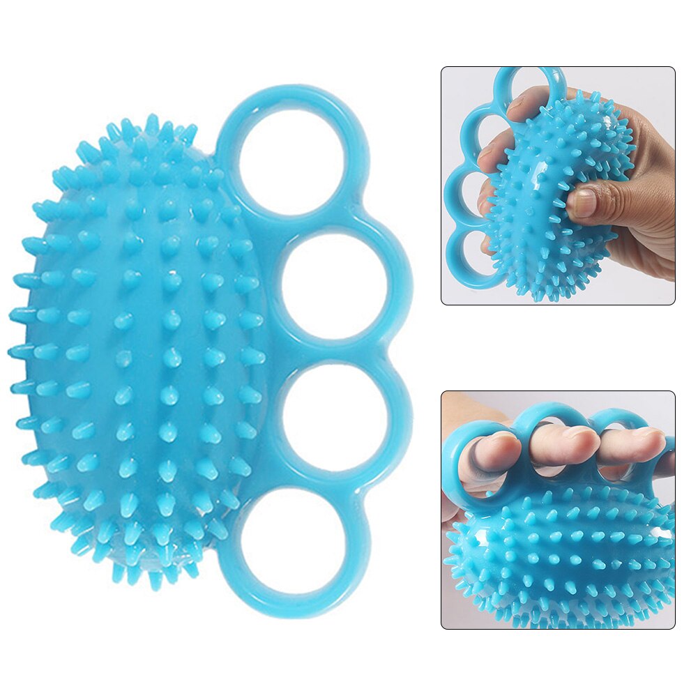 Hand Therapy Hand Grip Strengthening Ball Stress Hand Stab Ball Strengthener for 4 Fingers Hand Recover Training Ball