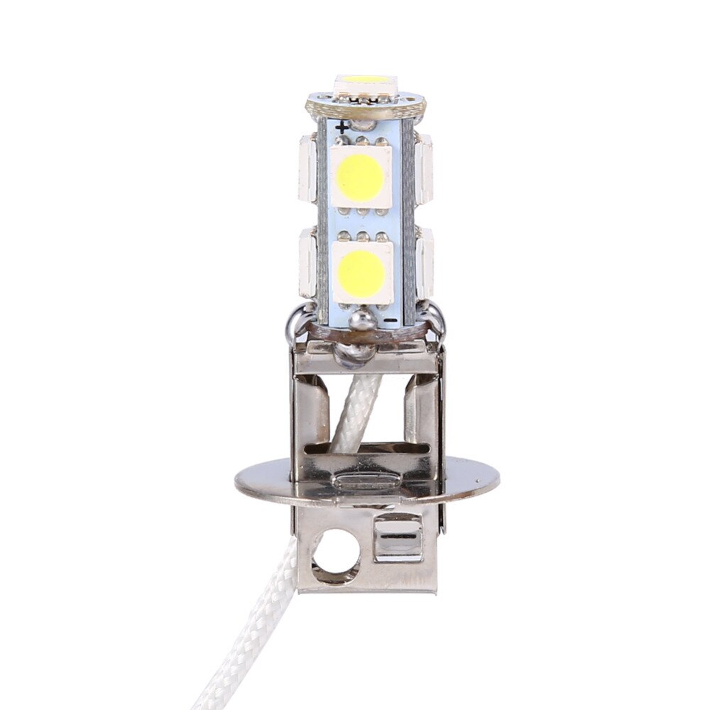 1 paar H3 5050 9 SMD LED DC12V Auto Mistlamp Lamp LED Lampen 6500 K