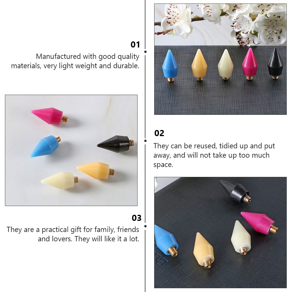 20 stuks nagelpuntjes met stipjes en strass-steentjes (gemengde kleuren)