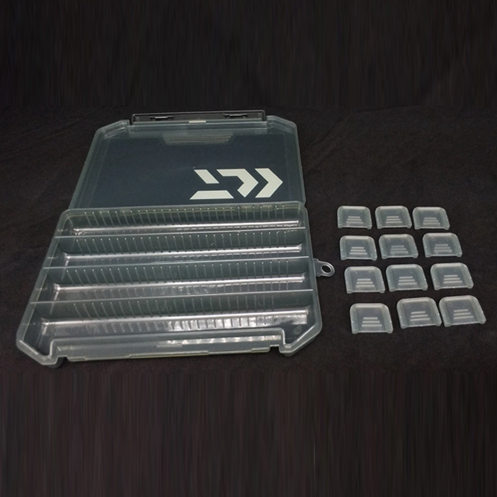 Fly Fishing Accessories Tackle Lure Bait Storage Box Waterproof Parts Plastic Insert Piece Accept Gear Articles Carp Kits Black