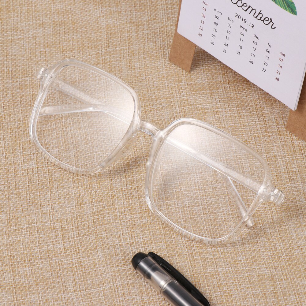 1PC Anti Blue Ray Eyeglasses PC Glasses Frame Computer Gaming Eyewear For Women Square Optical Spectacle Frames