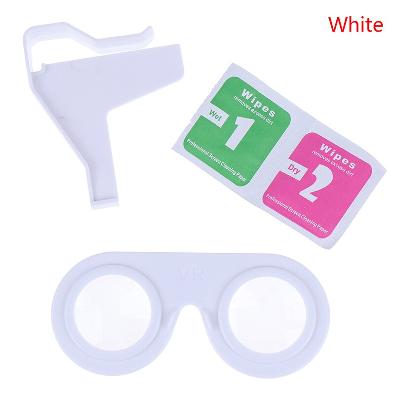 Mini Vouwen Virtual Reality Bril 3D Vr Smartphone Draagbare Ios Android: white