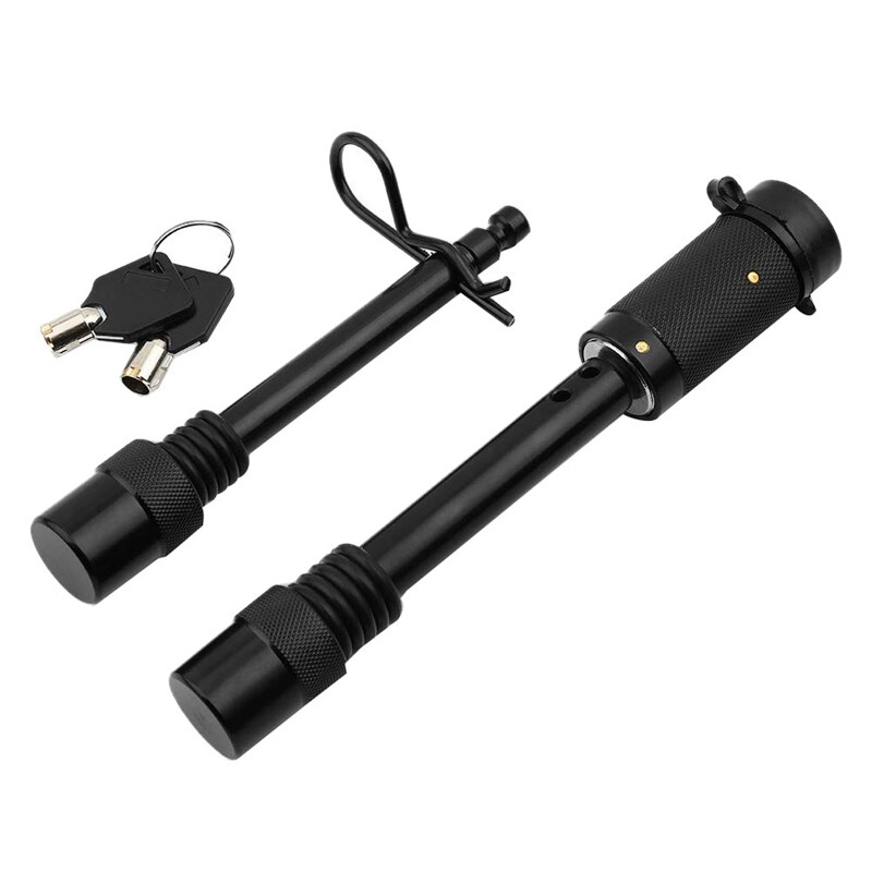 Heavy Duty Trailer Hitch Pin Lock 1/2 Inch and 5/8 Inch Receiver Hitch Pin Lock Set Anti-Rattle for Class I,II,III,IV,V Hitches