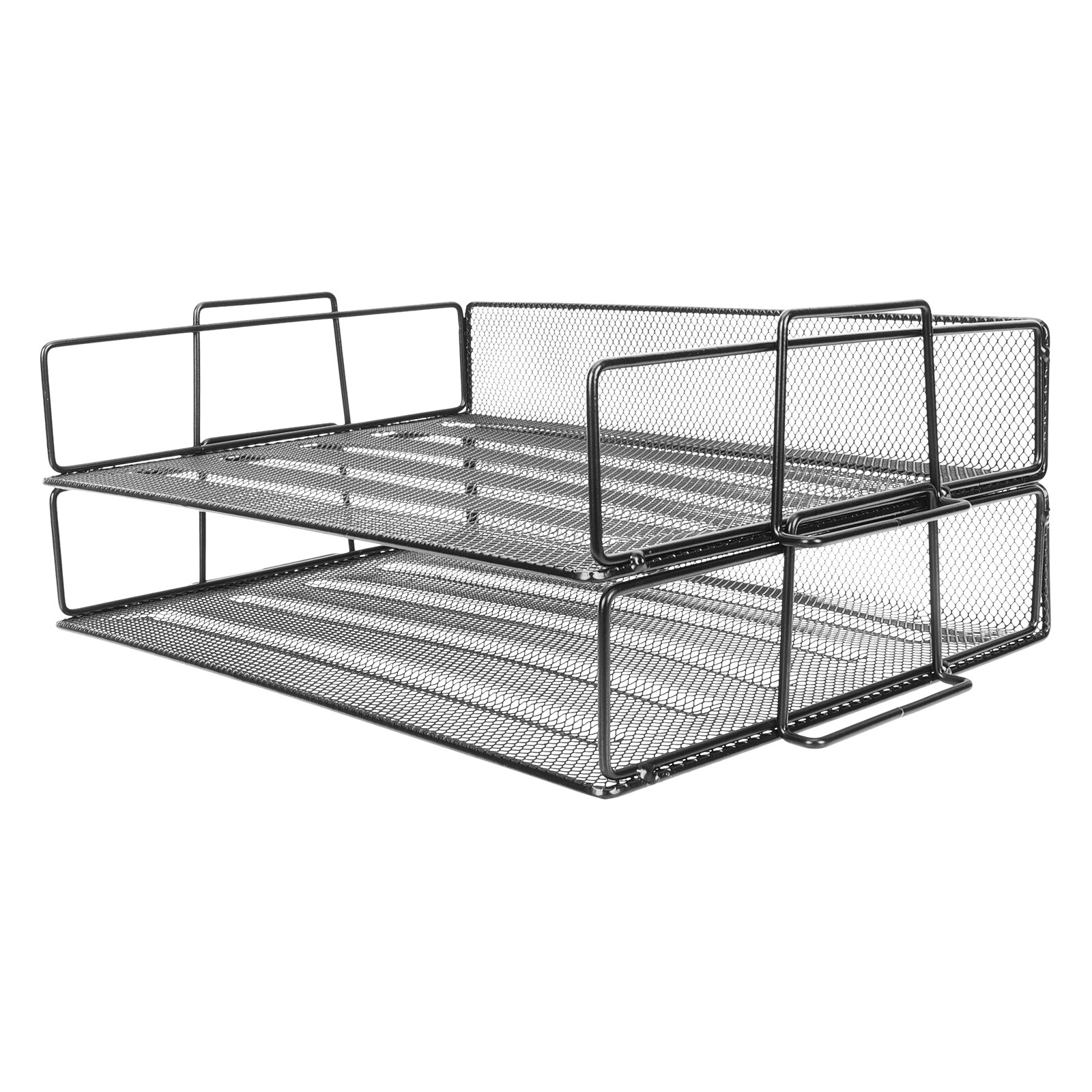 Office File Storage Shelf File Organizer Desktop File Storage Rack Metal File Holder