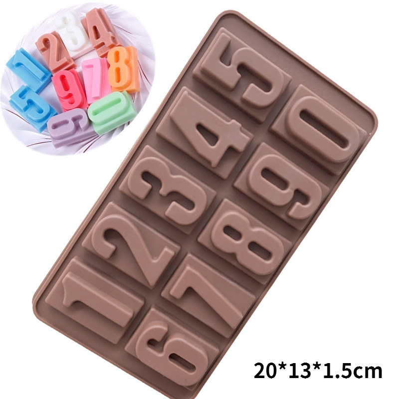 15 Cavity Diamond Heart Silicone Chocolate Mold DIY Cake Accessories Molds Kitchen Ice Cubes Biscuit Pastry Manual Baking Mould: SKY BLUE