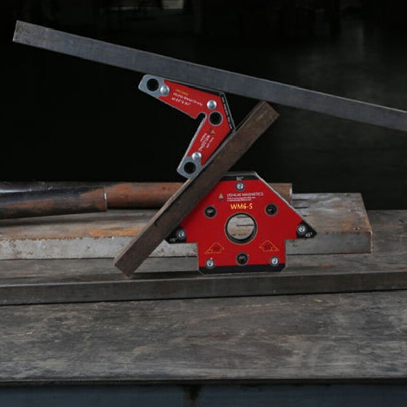 2 Teile/satz Wm6-S Magnetische Schweißen Clamp Magnet Schweißen Halter Für Drei-Dimensional Schweißen