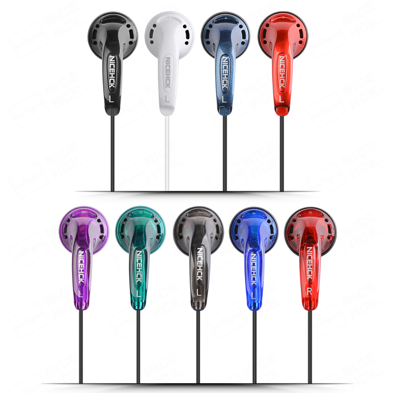 Nicehck traceless 3.5mm/tipo-c jogo de alta fidelidade earbud 15.4mm driver dinâmico com fio fone de ouvido baixo música esporte fone de ouvido com microfone vidoo pk2