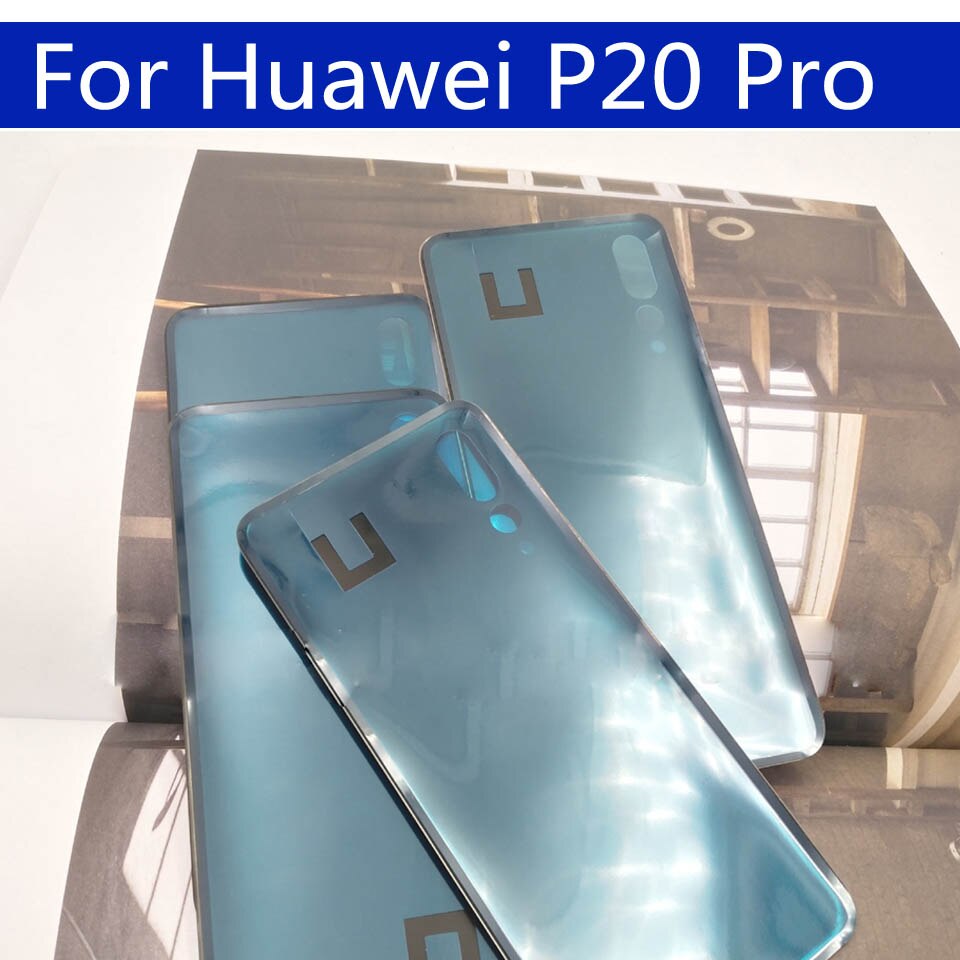 Für Huawei P20 Profi Zurück Glas Batterie Abdeckung Hinten Tür Gehäbenutzen Abdeckung fallen Für P20Profi CLT-L04 L09 T-L09C AL00 AL01 Chassis Hülse