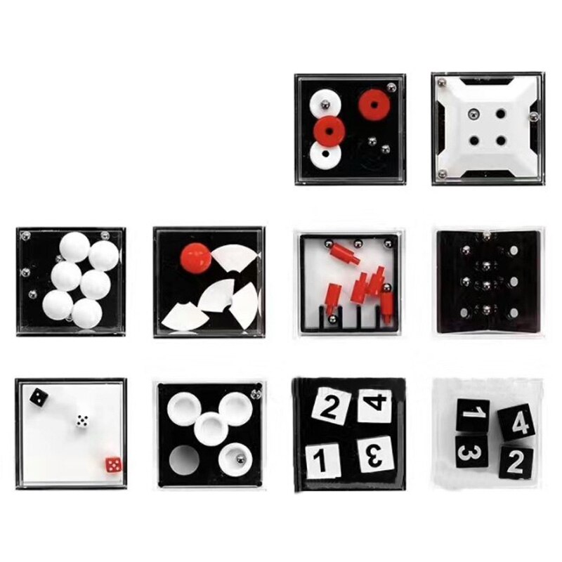 Decompressie Balans Anti Stress Verlichten Angst Ontspannen Oefening Hands-On Balans Kracht Puzzel Spel Speelgoed: C