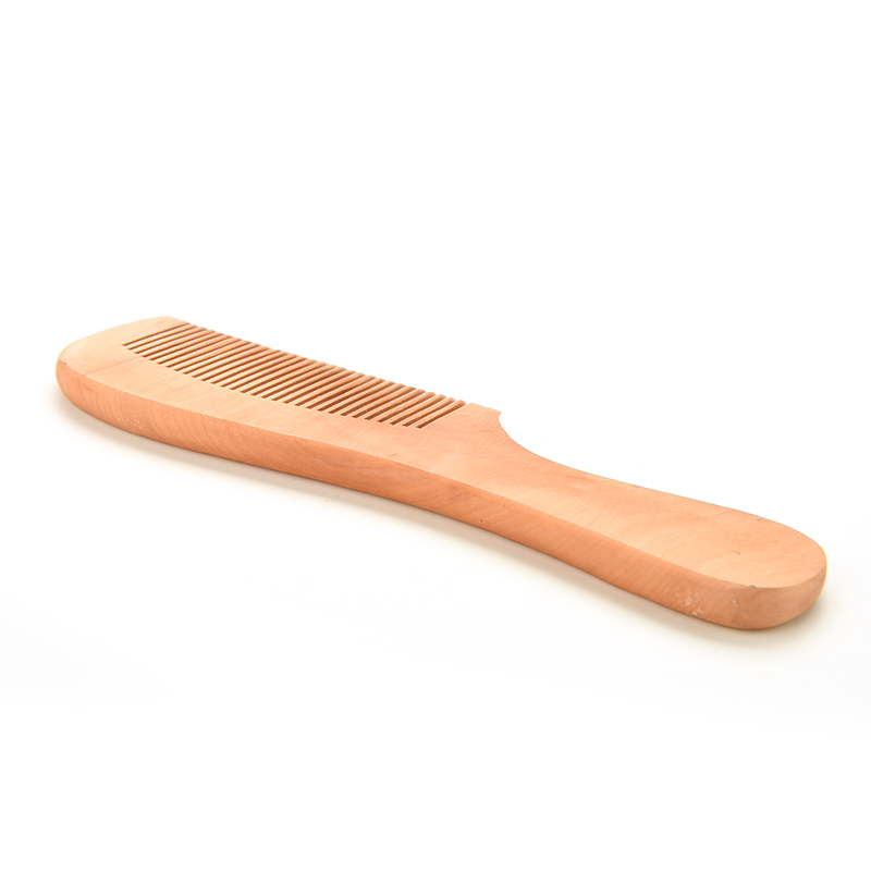 1Pcs 14Cm Perzik Hout Haar Kam Anti-Statische Kam Haar Haar Styling Tools Voor Baby haarverzorging