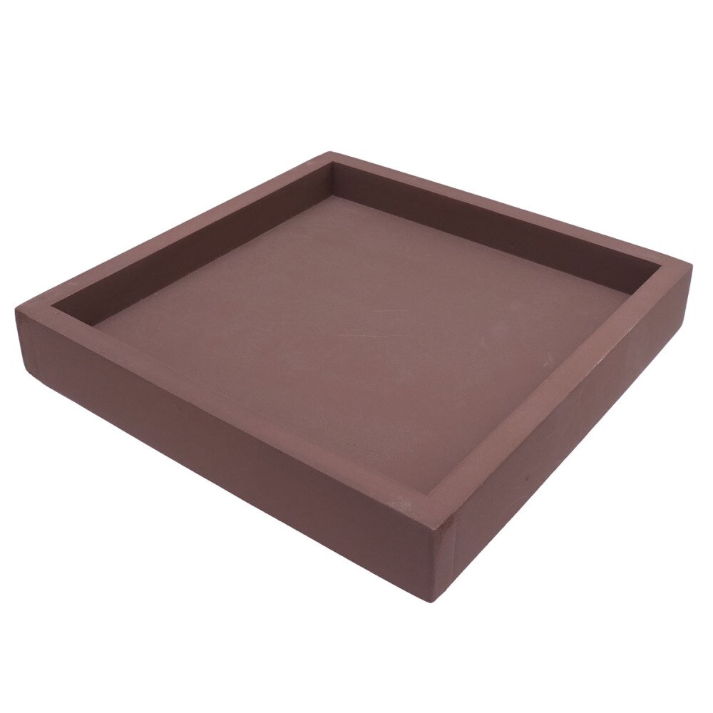 1 Pc Support en pot plateau épaissir pot de fleurs plaque pour balcon jardin maison: Coffee