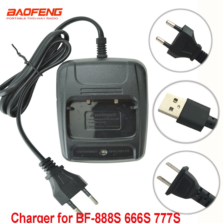 Originele Lader Speciale Desk Charger Voor Baofeng BF-888S Twee Manier Radio BF-777S Walkie Talkie BF-666S Usb Charger