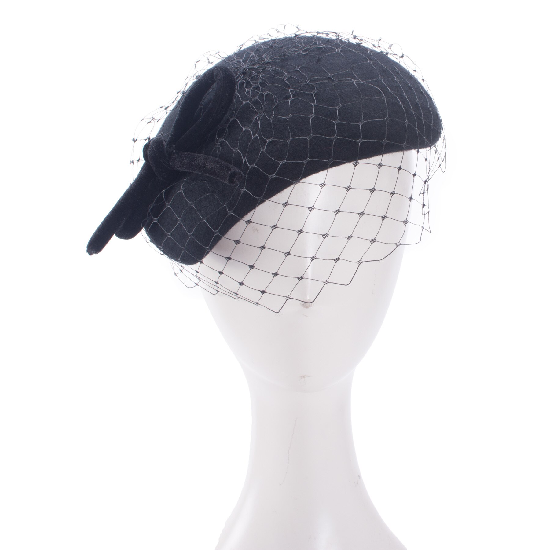 Berretto Newsboy In Velluto Nero CRAGGI - Taglia Unica 56-60 Cm - Ispirato A Taylor Swift