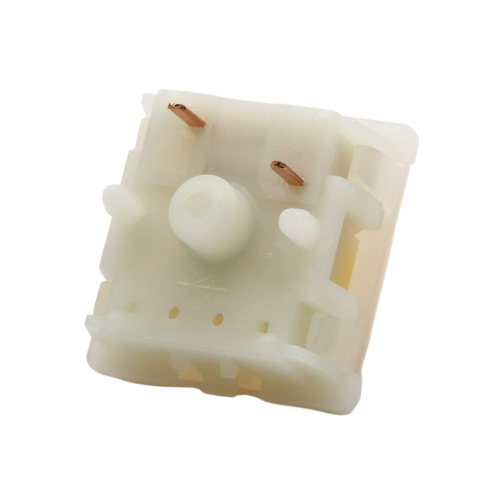 Gateron Milky Yellow Pro Switches Linear Pre-lubed 5 Pin Switch For Mx Mechanical Gaming Keyboard