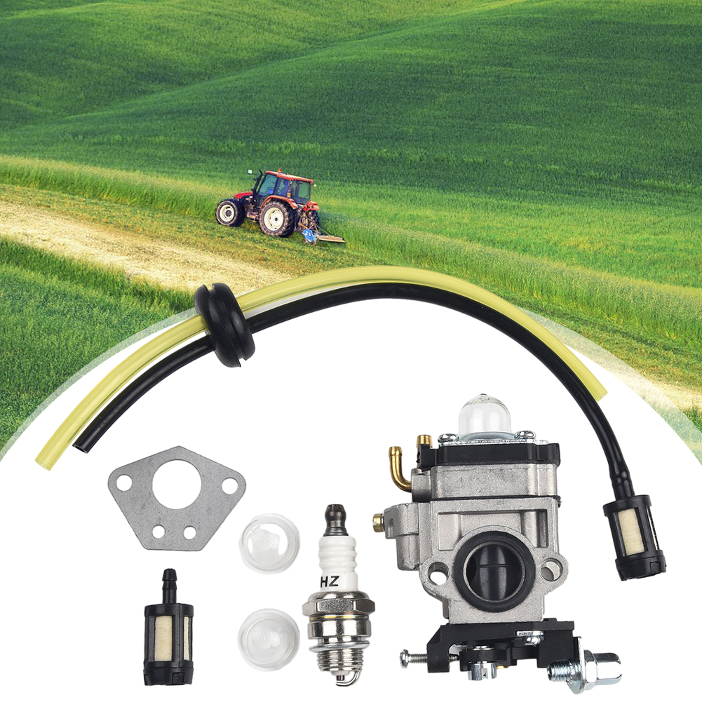 Carburetor Kit For Florabest FBS 43 A1 FBK 4 B2 4in1 PBK 4 A1 PBS 2 A1 Brushcutter Carb Carburetor Grass Trimmer Primer Bulb