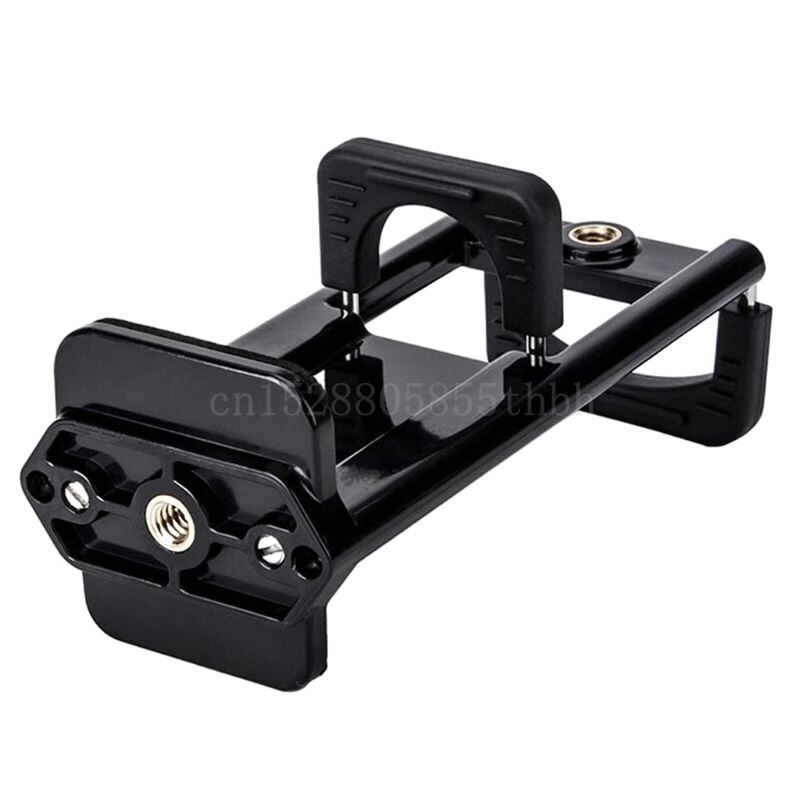 2In1 Tripod Mount Phone Tablet Holder Clip for iPhone Cellphones Clamp Stand