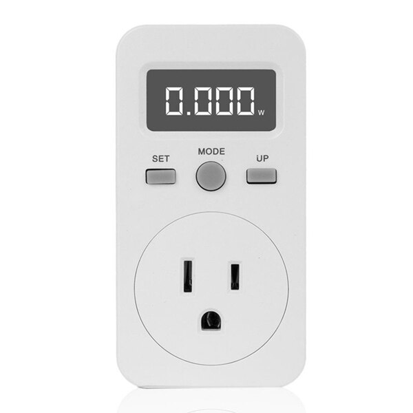 -Digital Energy Meter Wattmeter LCD Power Monitor Meter Electricity Test Measuring Socket 230V 16A