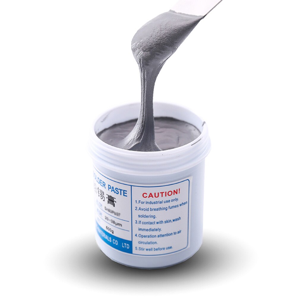High Lead With Silver Solder Paste SMT BGA Solder Flux Welding No-clean For Phone Repair Welding 500g Sn62Pb36Ag2
