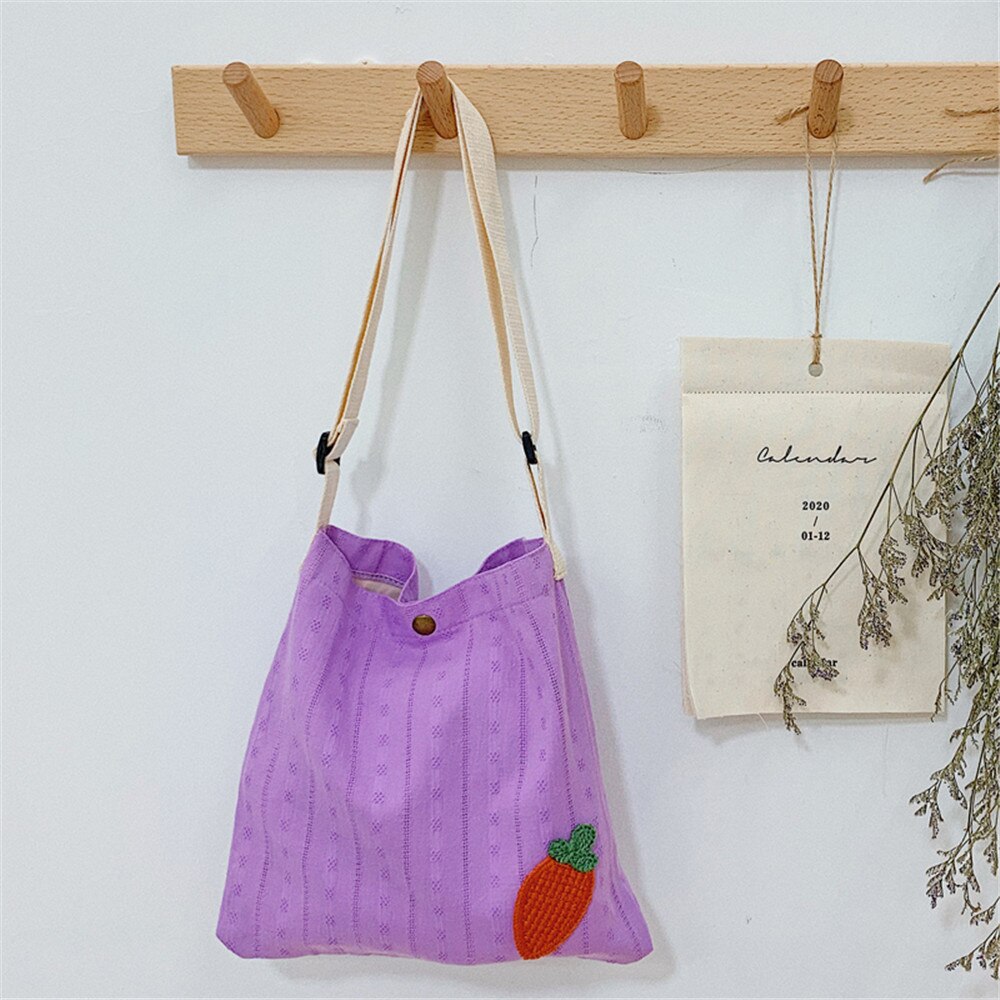 Kinderen Meisje Kids Portemonnee Tas Zwervers Mini Kleine Leuke Katoenen Stof Vruchten Effen Koreaanse Accessoires: 5